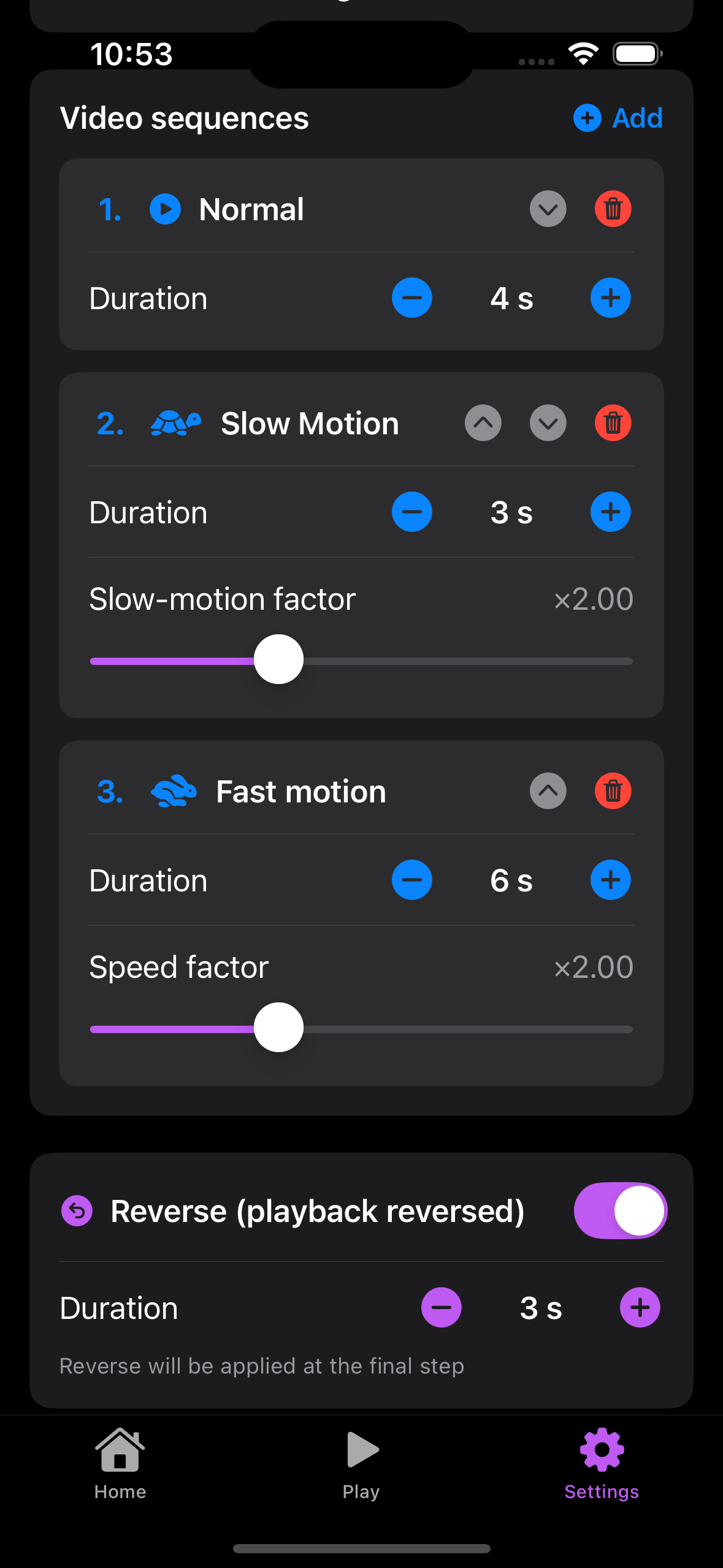Interface Boothorama 360 — réglage overlays